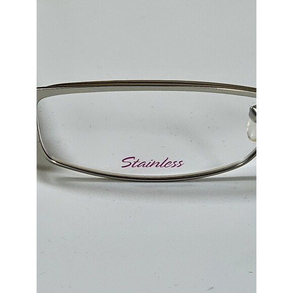 LAURA ASHLEY GIRLS EYEGLASS FRAMES HEAVENLY SILVER 51-15 125 NEW DEMO - Picture 13 of 15